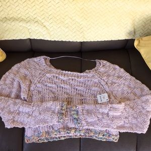 Free people knit sweater